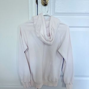 White Northface hoodie